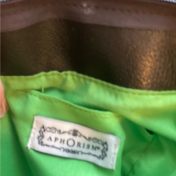 Purse/ tote raffia with leopard bow - Picture 2 of 2